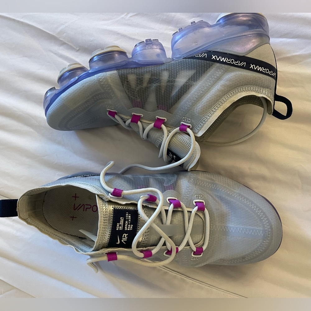 nike air vapormax women, blue.
